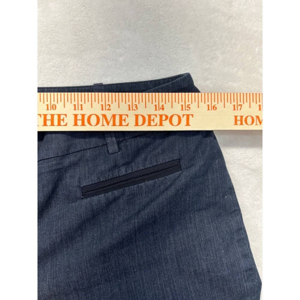 Loft Pants Womens 8 Blue Julie Fit Cropped Straight Leg Trousers - Picture 5 of 7